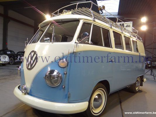 Laag Interpretatie bevolking Volkswagen T1 Camper (1966) verkocht - ch. 1119 Blauw