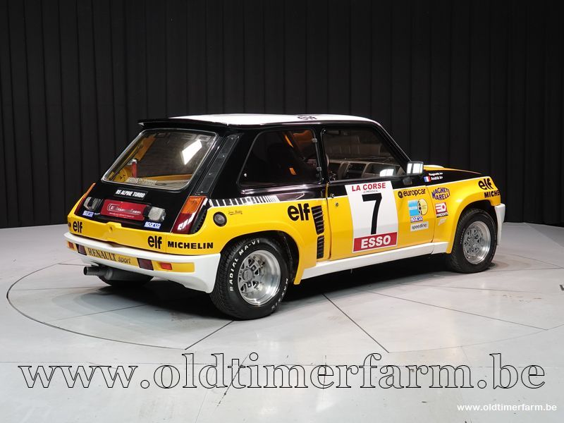 Manoeuvreren Verbinding club Renault R5 Alpine Turbo Maxi look '83 (1983) verkocht - Ch6208