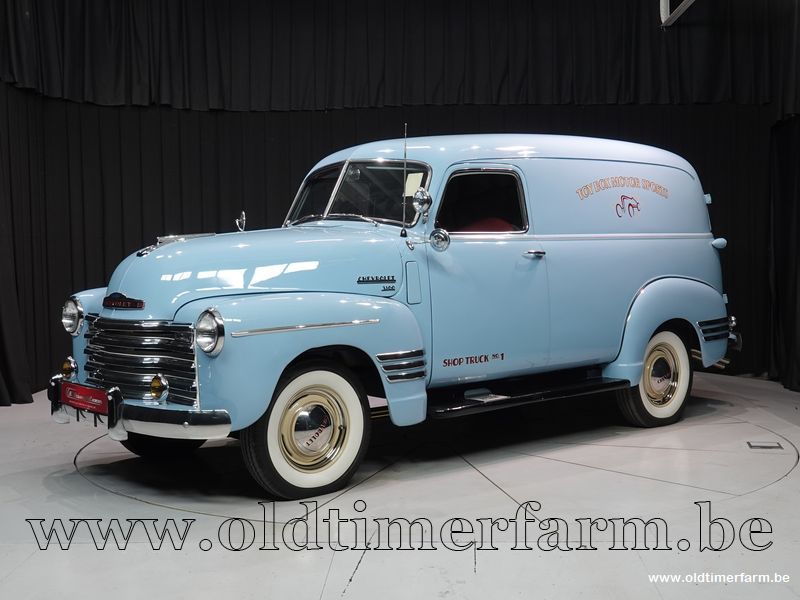 Opgetild Onderzoek Bedrijfsomschrijving Chevrolet 3100 Panel Van '50 (1950) verkocht - ch5752