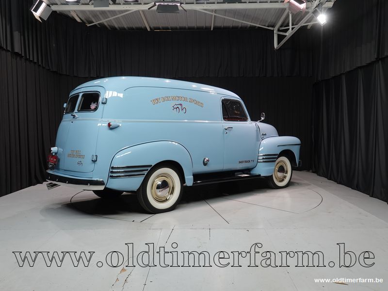 Opgetild Onderzoek Bedrijfsomschrijving Chevrolet 3100 Panel Van '50 (1950) verkocht - ch5752